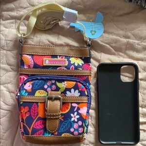 Never used lily bloom cross body bag